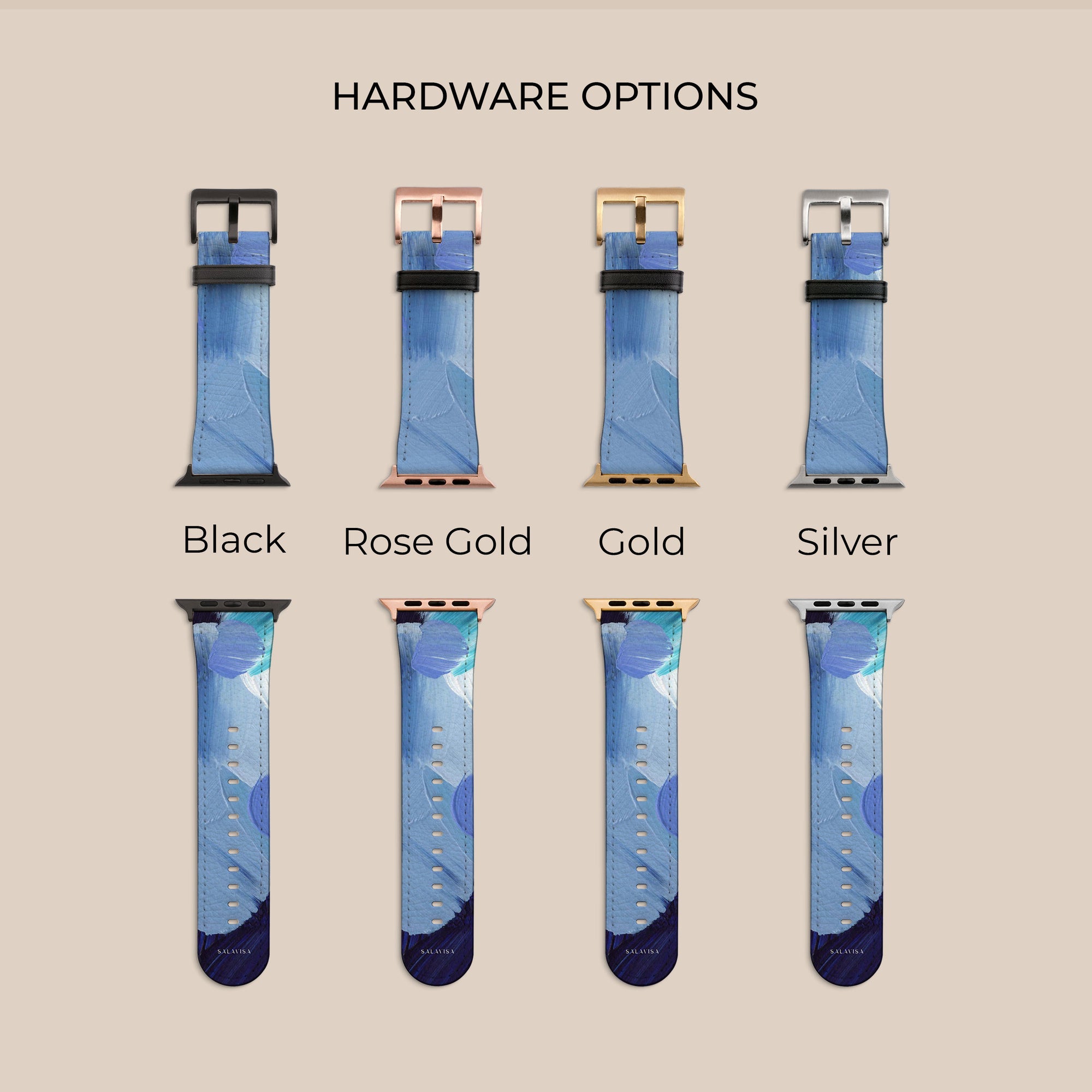 Spring Watercolor Apple Watch Band