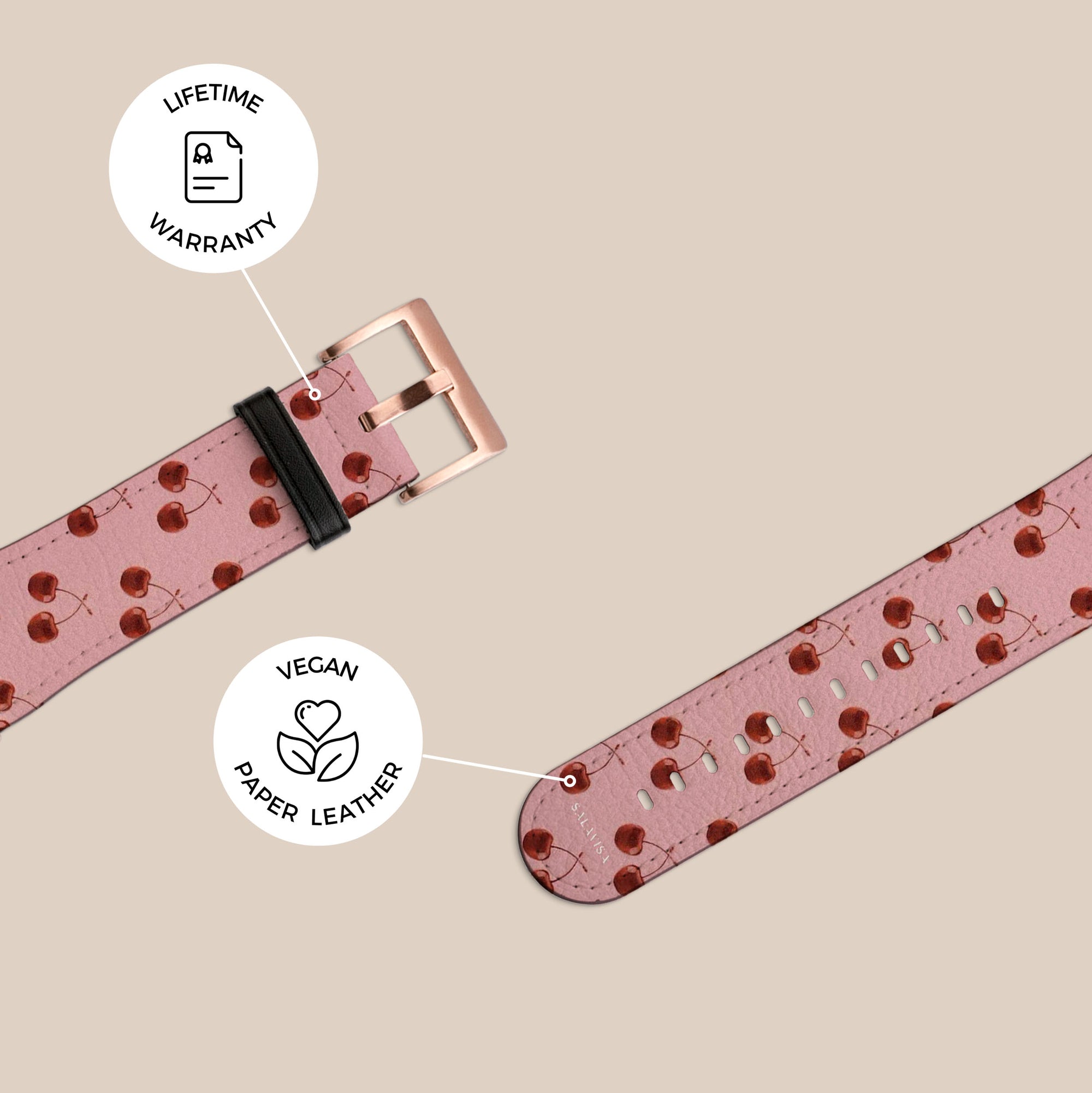 Cherry Bliss Galaxy Watch Band