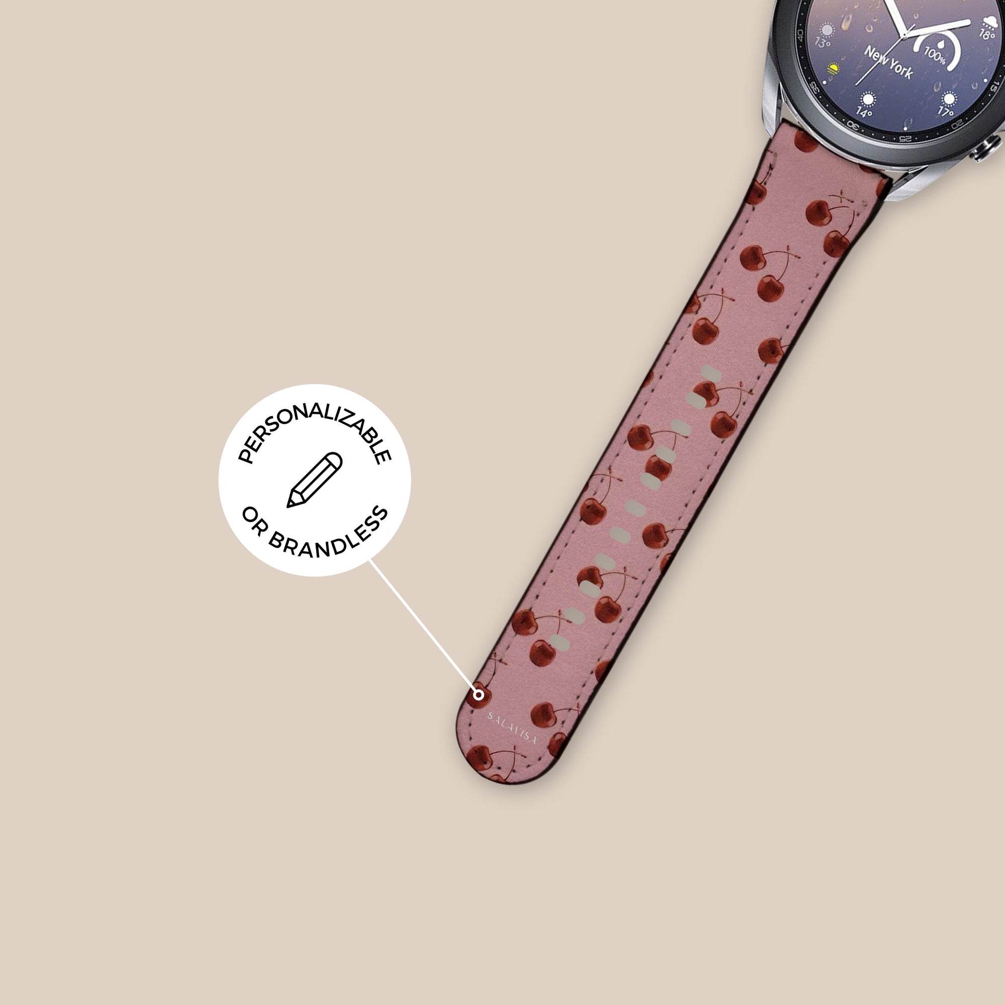 Cherry Bliss Galaxy Watch Band