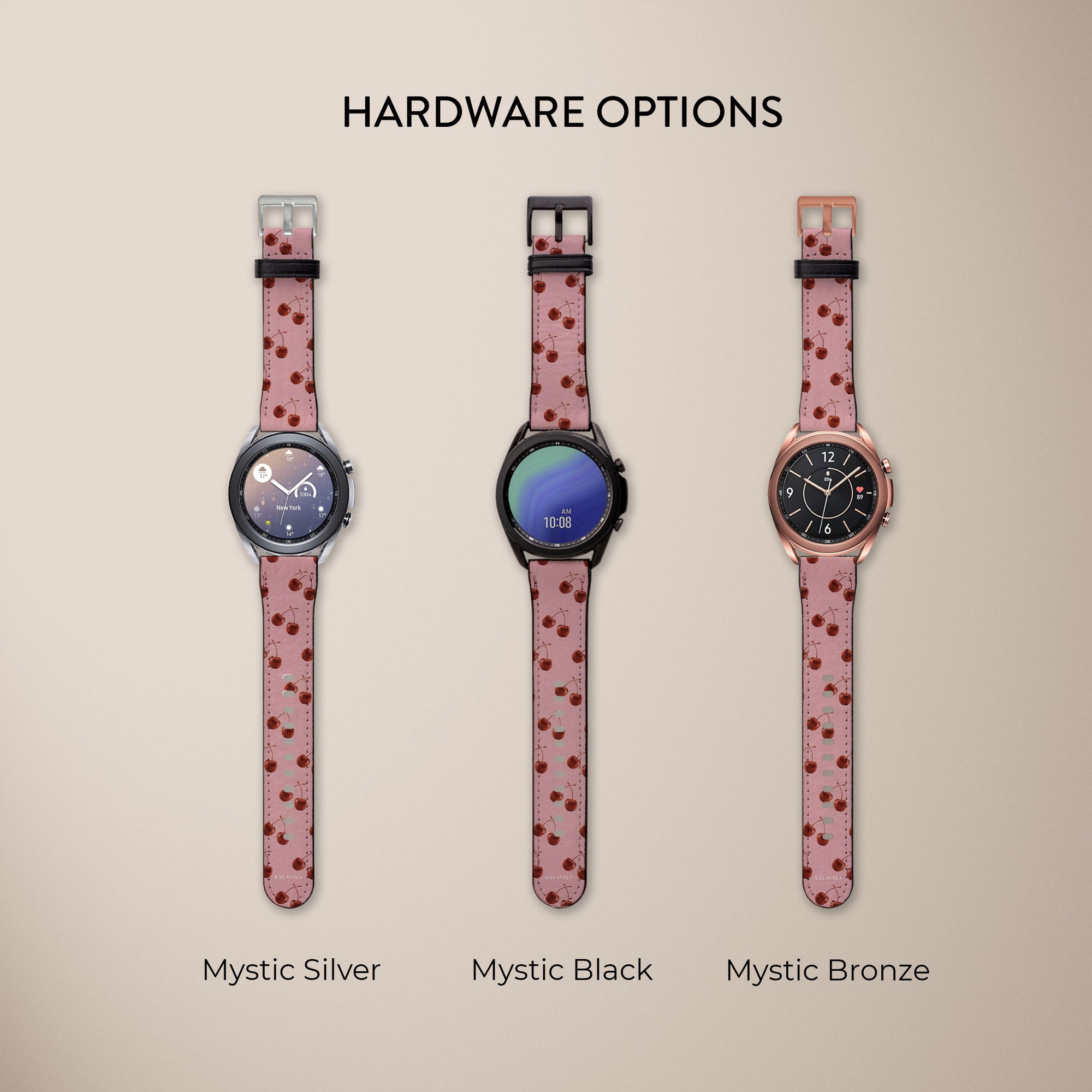 Cherry Bliss Galaxy Watch Band