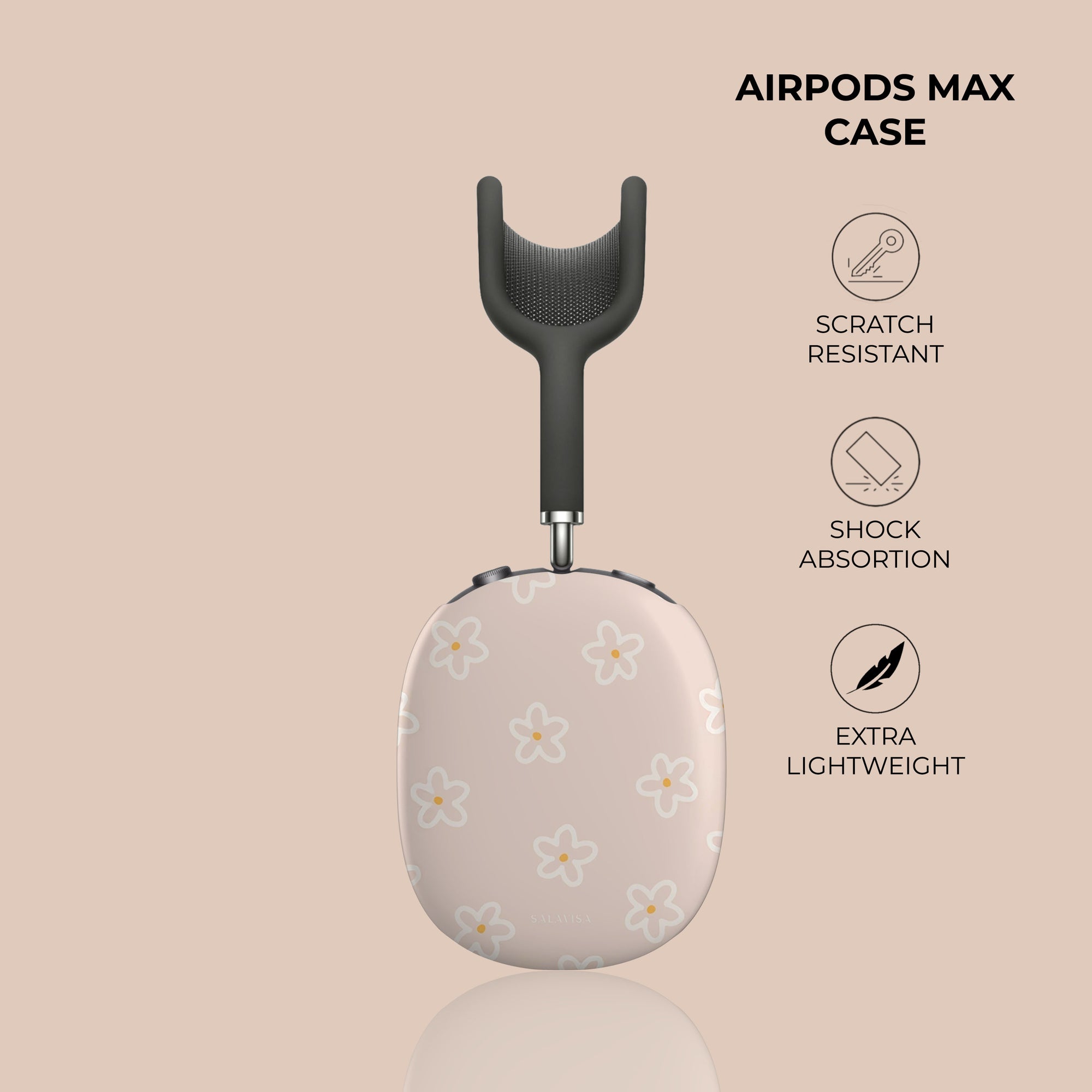 Floral Charm AirPods Max Case