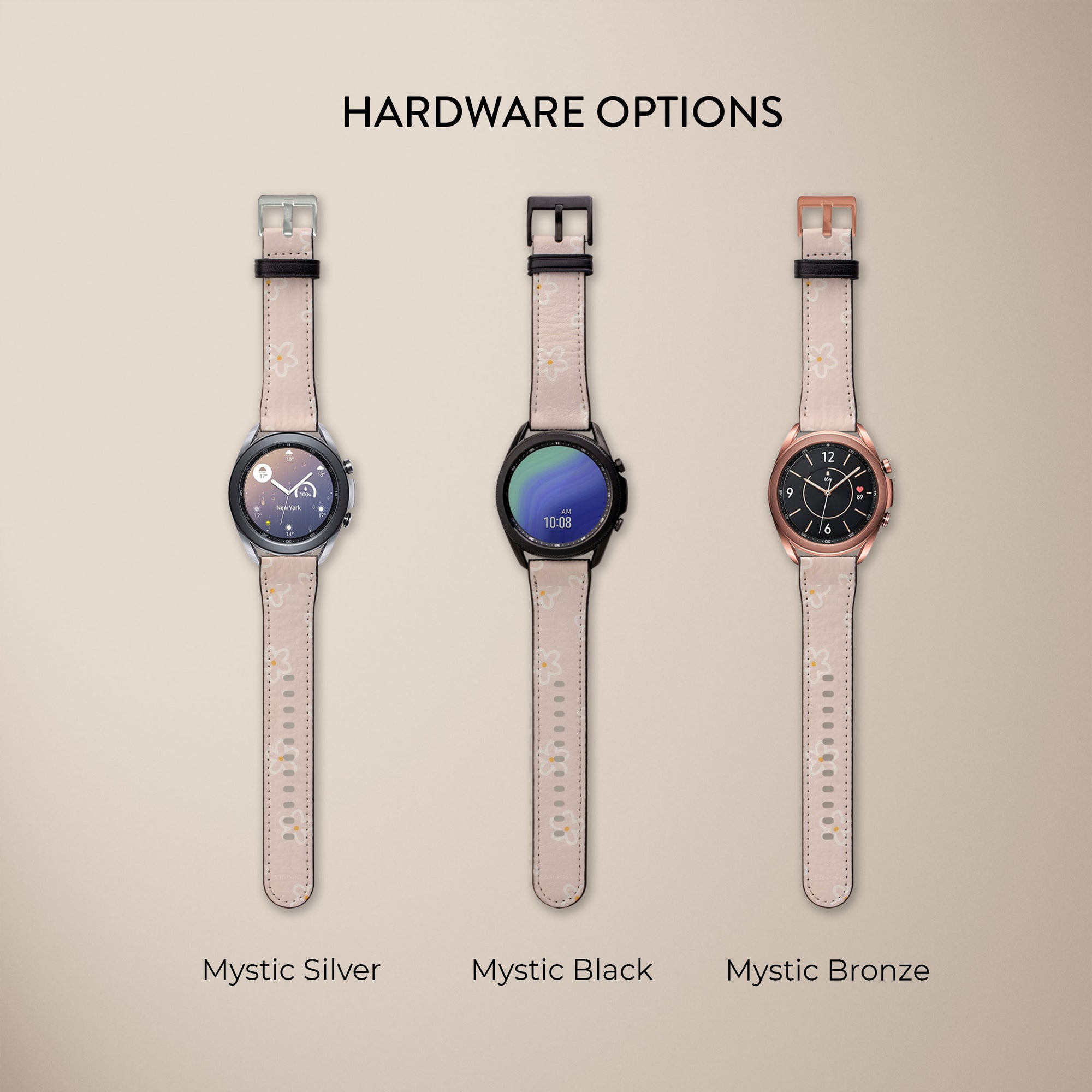 Floral Charm Galaxy Watch Band