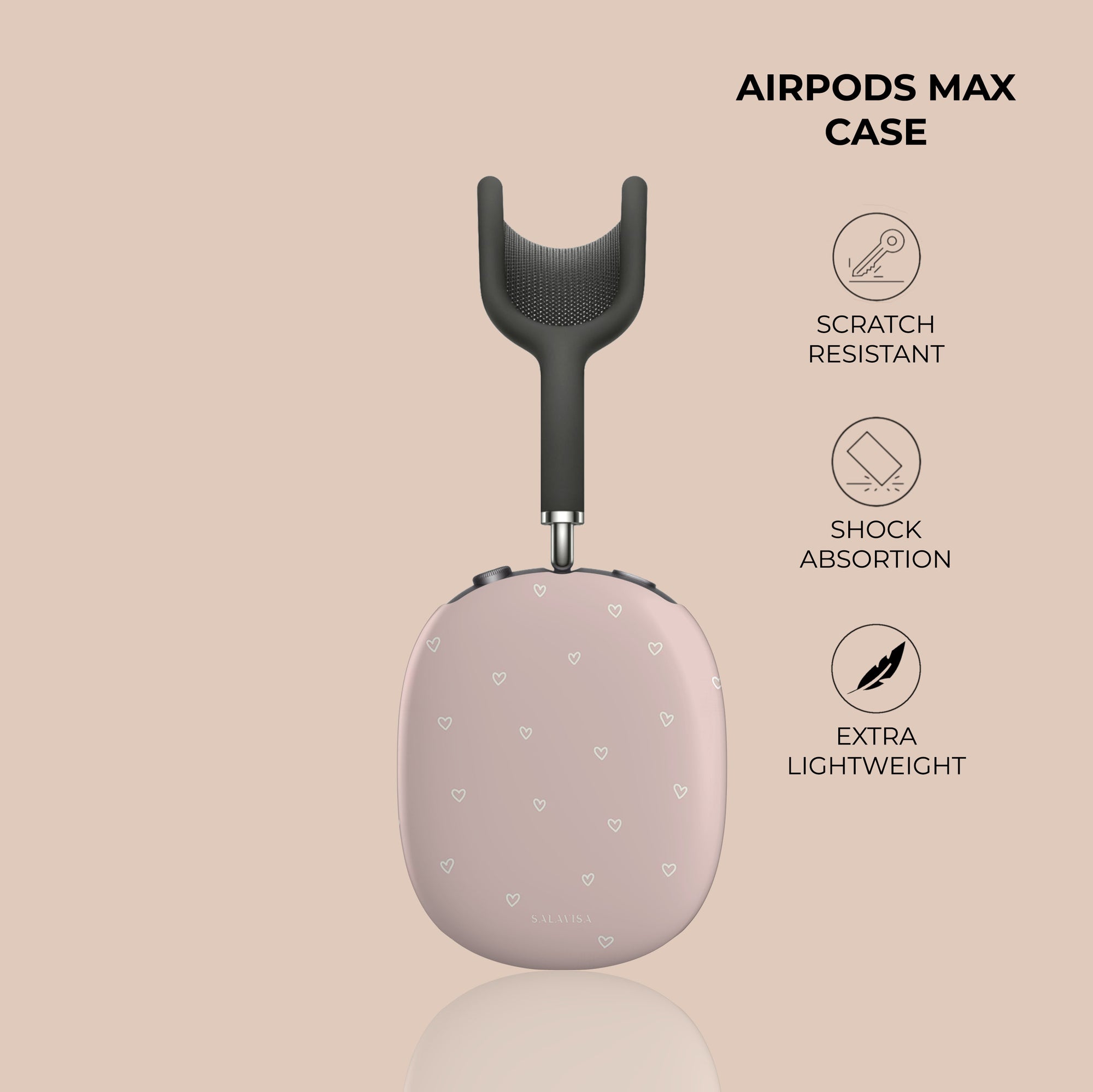 Sweet Hearts AirPods Max Case