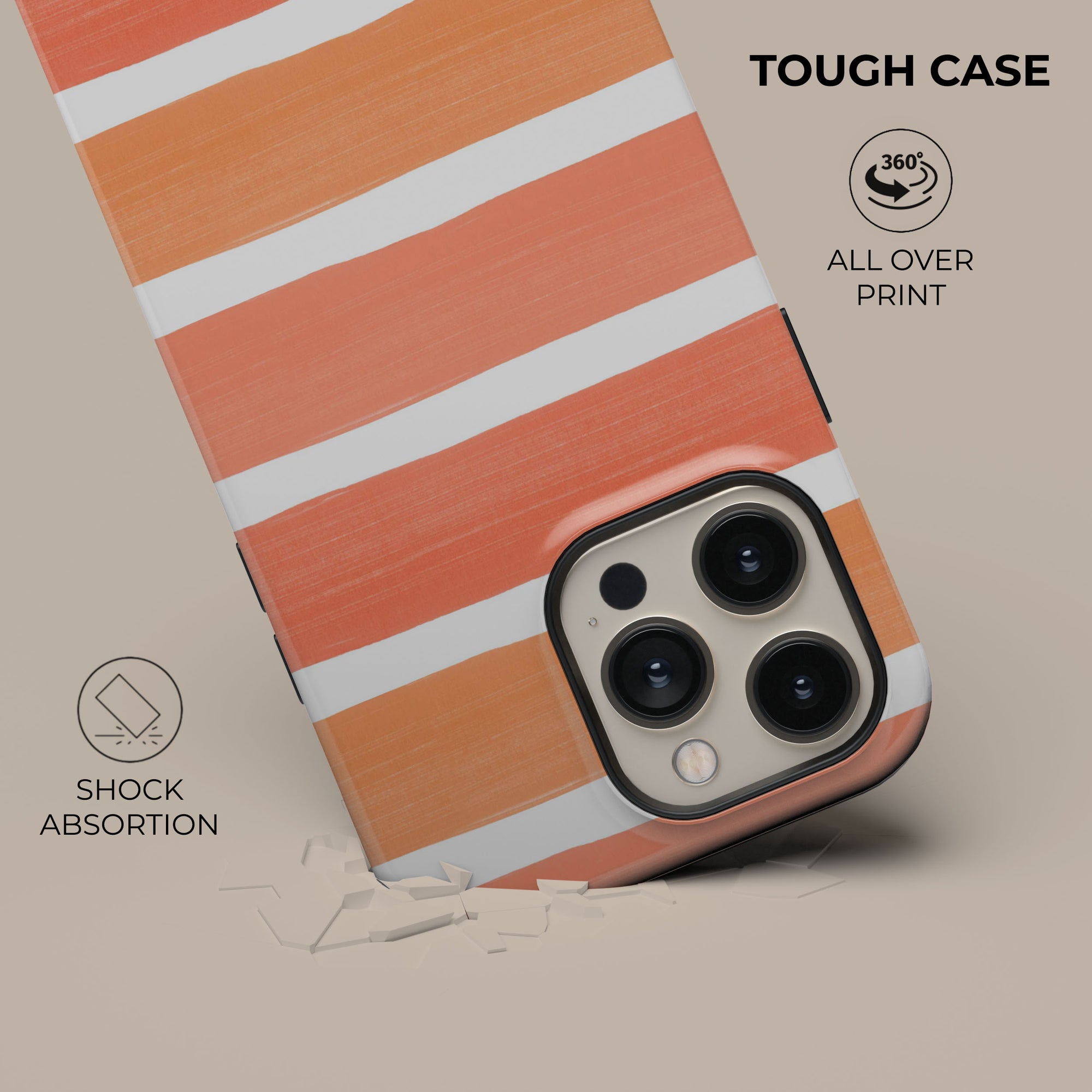 Sunset Stripes Phone Case