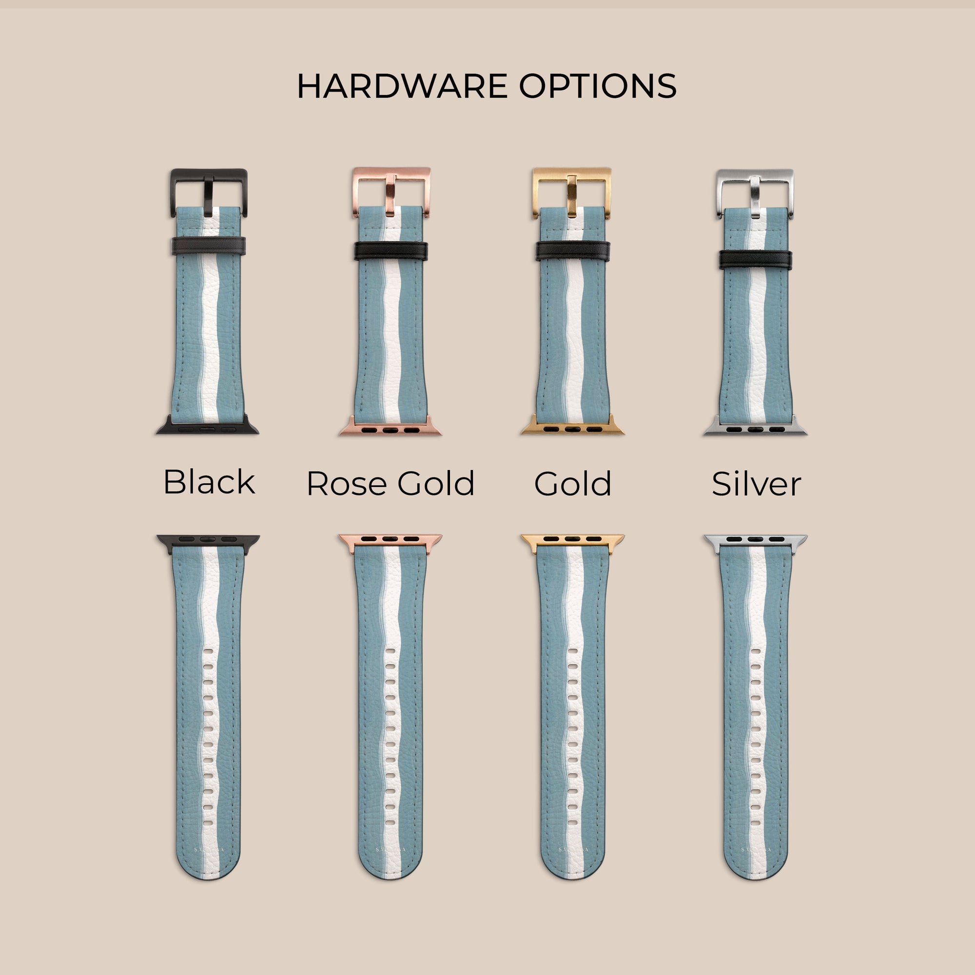 Blue Currents Apple Watch Band