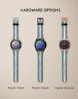 Blue Currents Galaxy Watch Band