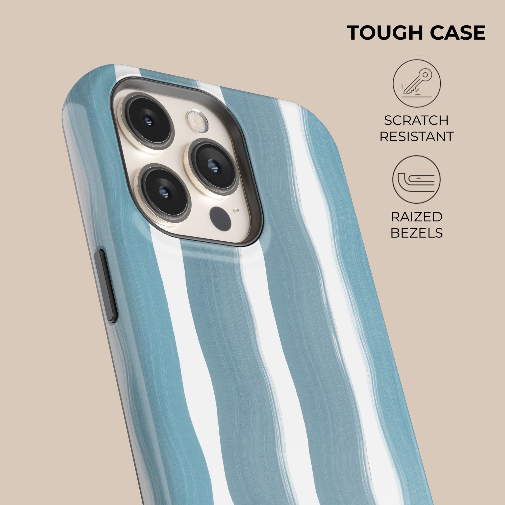 Blue Currents Phone Case