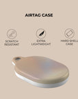 Peach Glow AirTag Holder