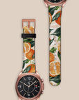 Orange Clementines Galaxy Watch Band Samsung Galaxy Watch Band - SALAVISA