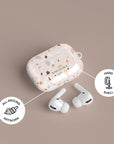 Pink Terrazzo Wonderland AirPods Case