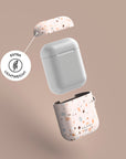 Pink Terrazzo Wonderland AirPods Case