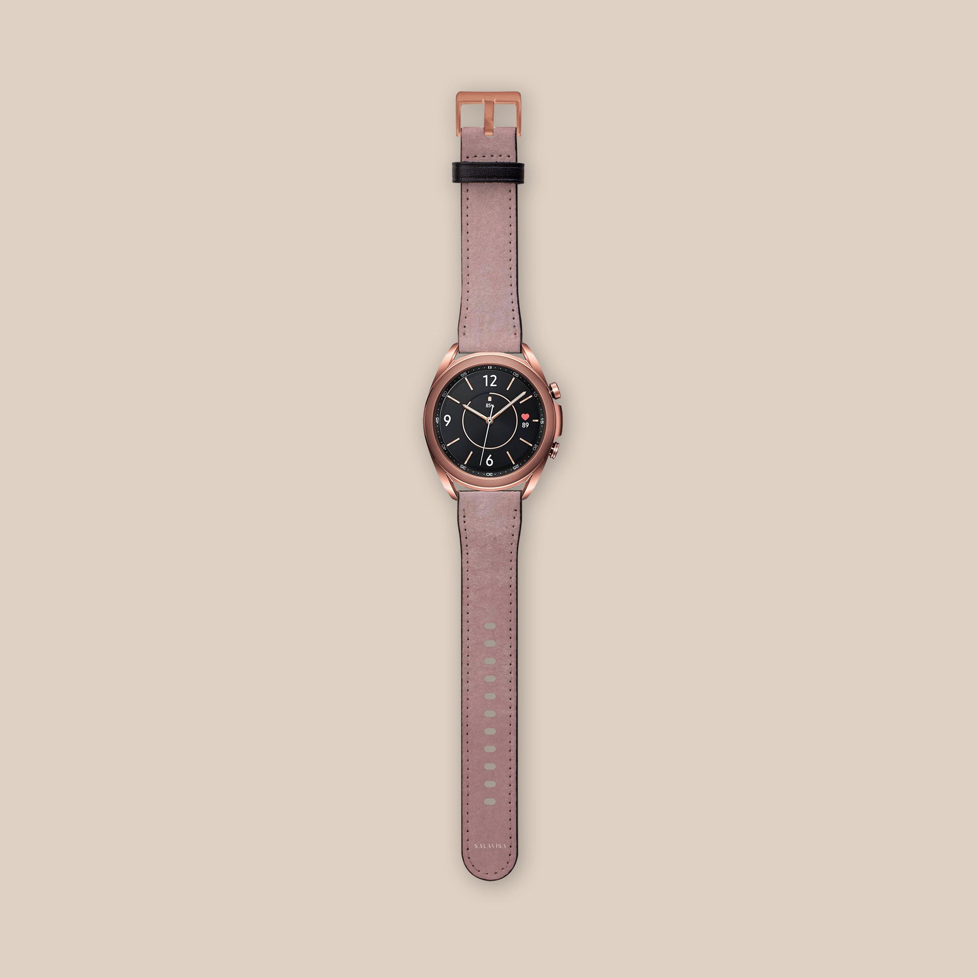 Rose Pink Watercolor Galaxy Watch Band Samsung Galaxy Watch Band - SALAVISA