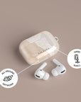 Beige Aesthetic AirPods Case