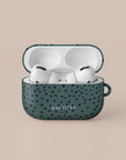 Green Polka Dots AirPods Case