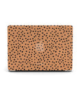 Burnt Orange Polka Dots MacBook Case MacBook Cases - SALAVISA