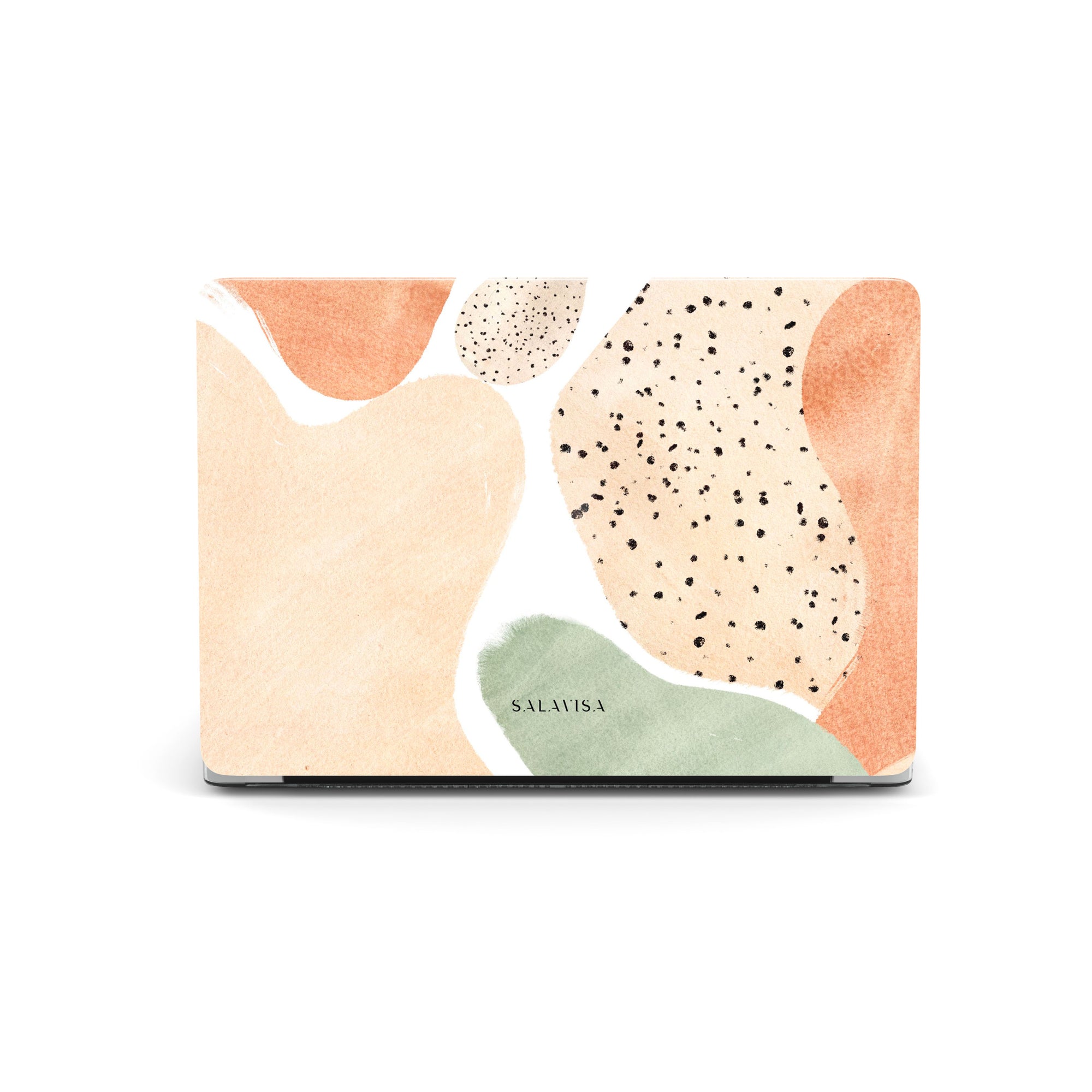 Beige Shapes MacBook Case MacBook Cases - SALAVISA