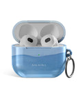 Ocean Blue Watercolor AirPods Case