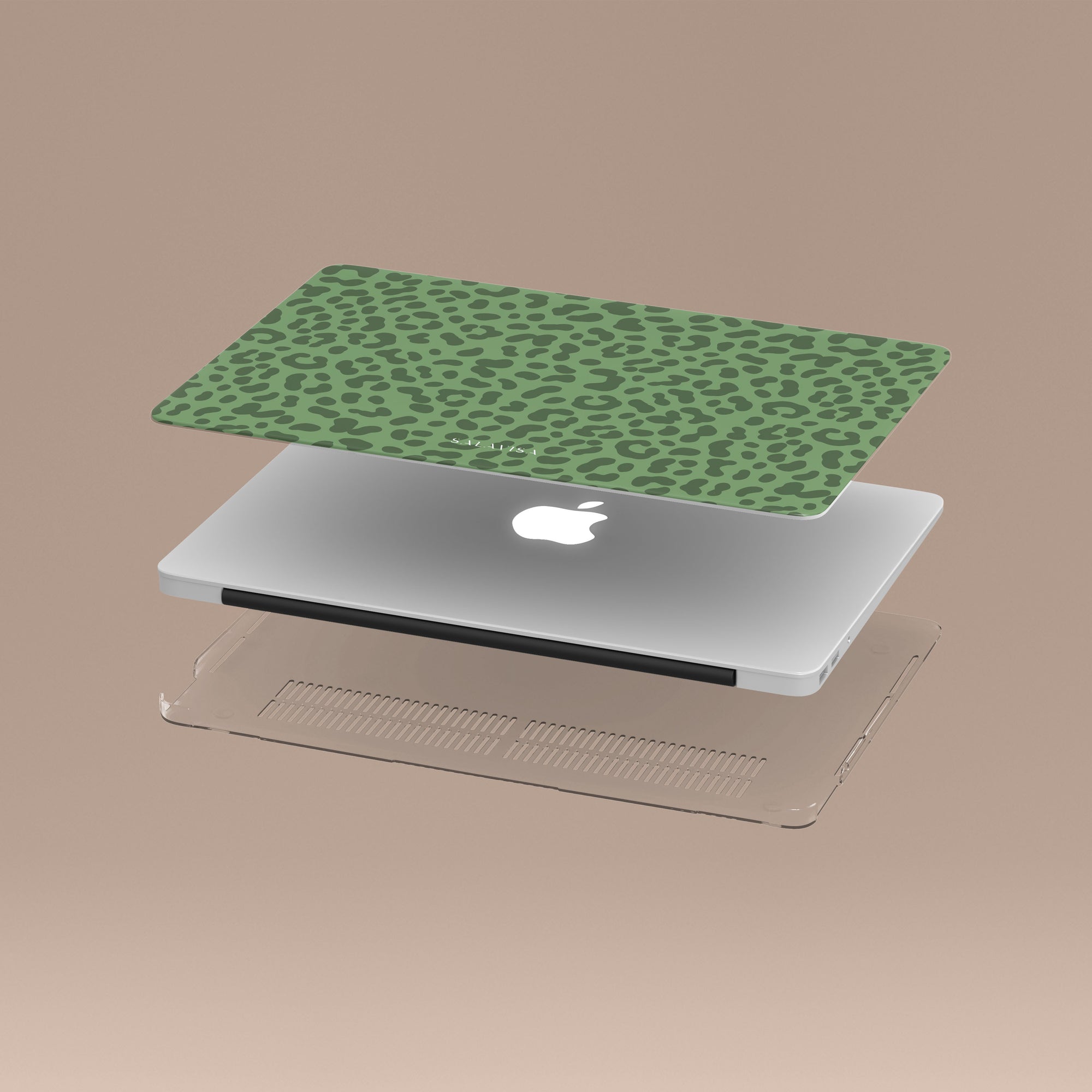 Green Tiger Paws MacBook Case MacBook Cases - SALAVISA