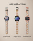 Beige Splendor Galaxy Watch Band Samsung Galaxy Watch Band - SALAVISA