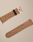 Orange Polka Dots Watch Strap Apple Watch Bands - SALAVISA