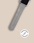 Light Grey Watercolor Apple Watch Band Apple Watch Bands - SALAVISA