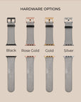 Light Grey Watercolor Apple Watch Band Apple Watch Bands - SALAVISA